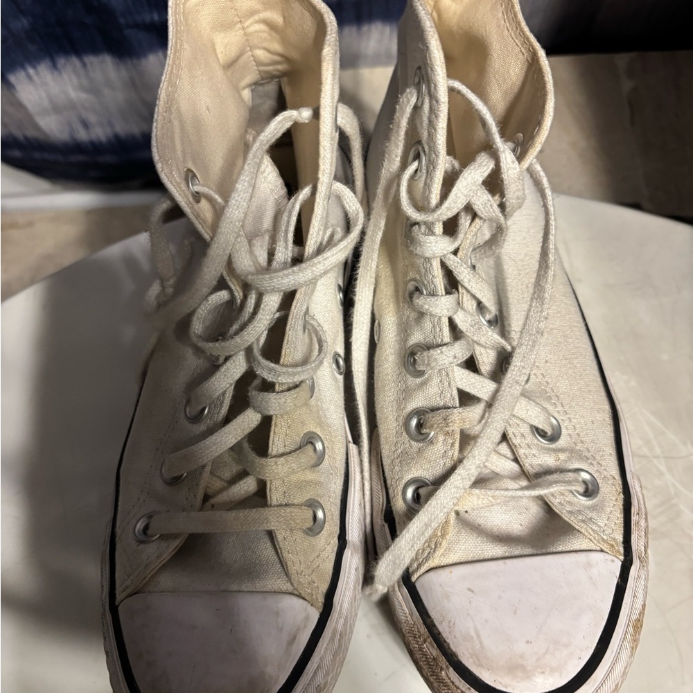 High-Top Canvas Sneakers
